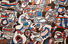 'Mécanique musique', de Dubuffet.
