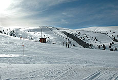 Estaci�n de La Molina, en Gerona.