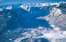 El espectáculo de los Alpes Julianos.