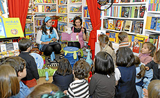 Taller infantil de la edici�n de 2008.