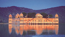 El Jal Mahal de Jaipur.