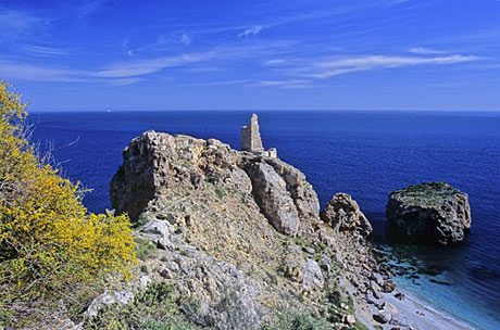 Playa de la Rijana en Castell de Ferro (Granada)