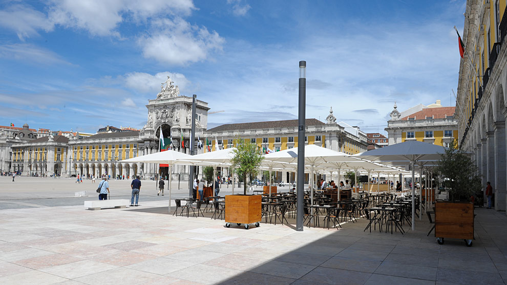 La remodelada Plaza del Comercio lisboeta. | Fotograf�a: Turismo de Lisboa.