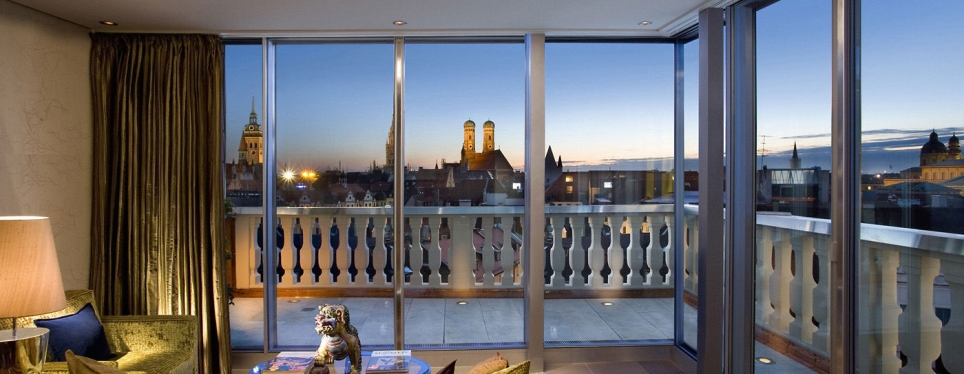 Munich desde el hotel Mandrin Oriental, cuyo restaurante Mark�s es una buena recomendaci�n para Guardiola.