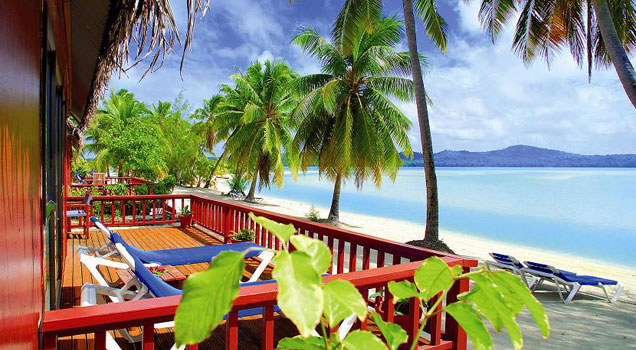 Las Islas Cook ofrecen numerosas opciones de alojamiento.